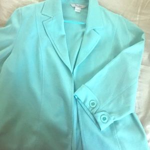Teal Blazer